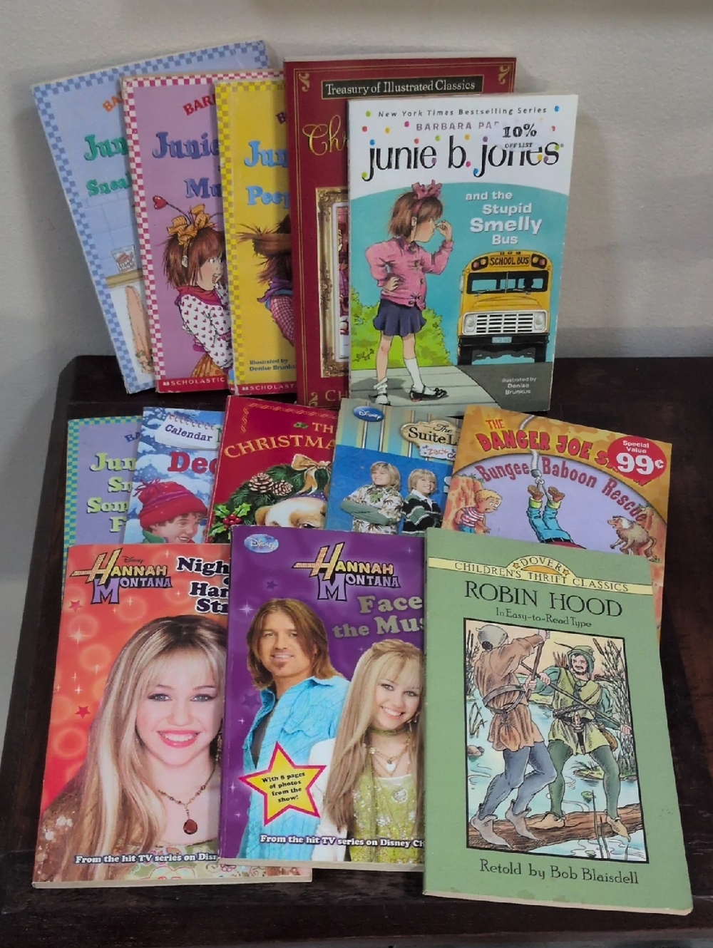 Scholastic Vintage Children's Paperback Fiction Early Chapter Books Lot of 13